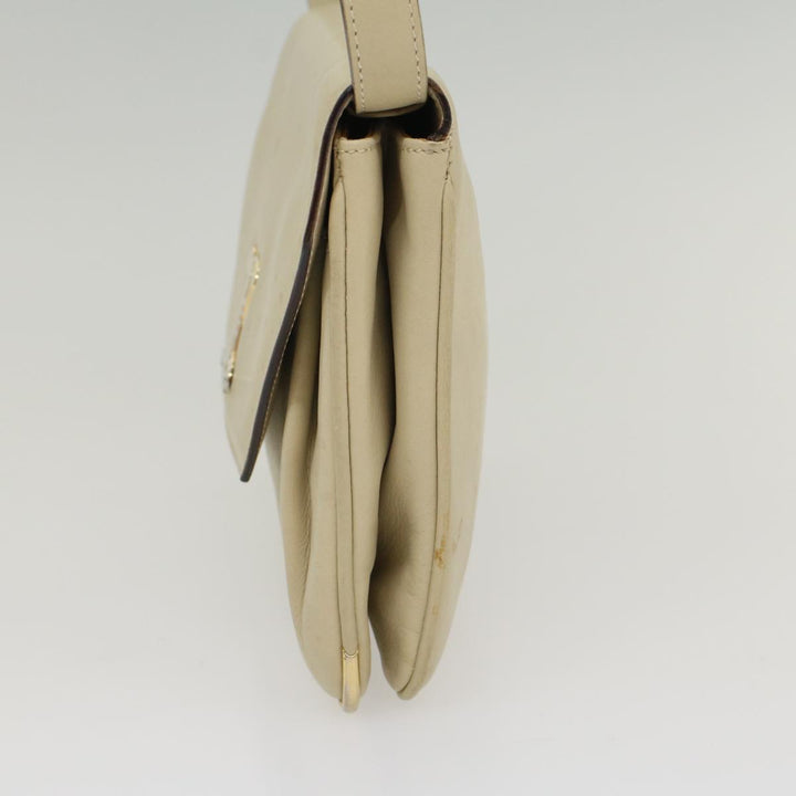 Celine Shoulder Bag Leather Beige  ep1657