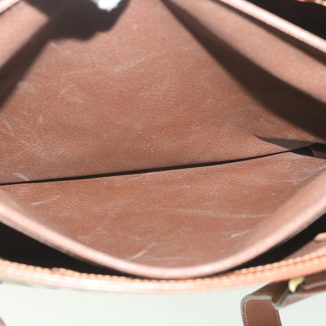 BurberrySs Nova Check Tote Bag PVC Leather Beige Auth ep1961