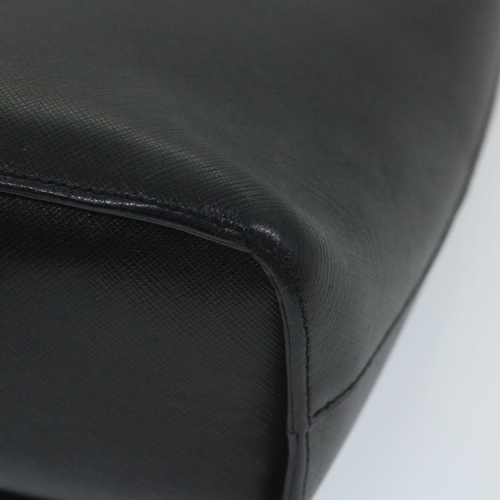 BURBERRYSs Shoulder Bag Leather Black Auth ep2237