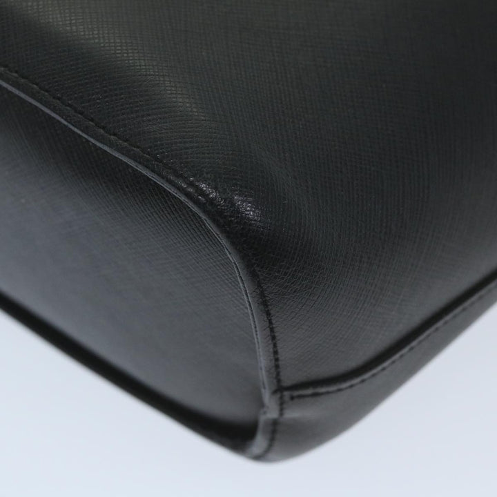 BURBERRYSs Shoulder Bag Leather Black Auth ep2237