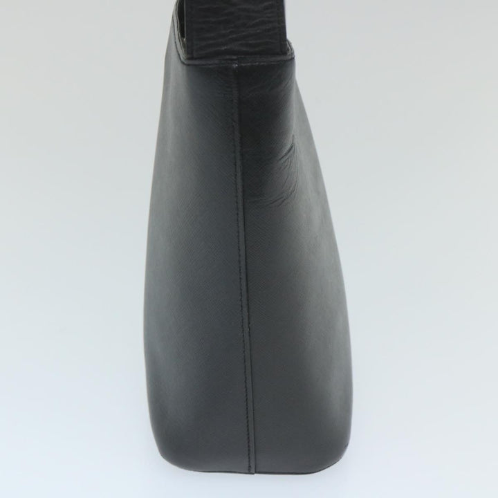 BURBERRYSs Shoulder Bag Leather Black Auth ep2237
