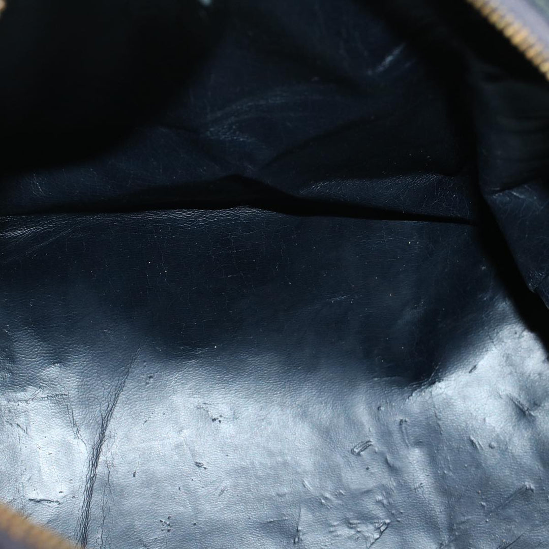 Celine C Macadam Canvas Boston Bag Navy  ep2240