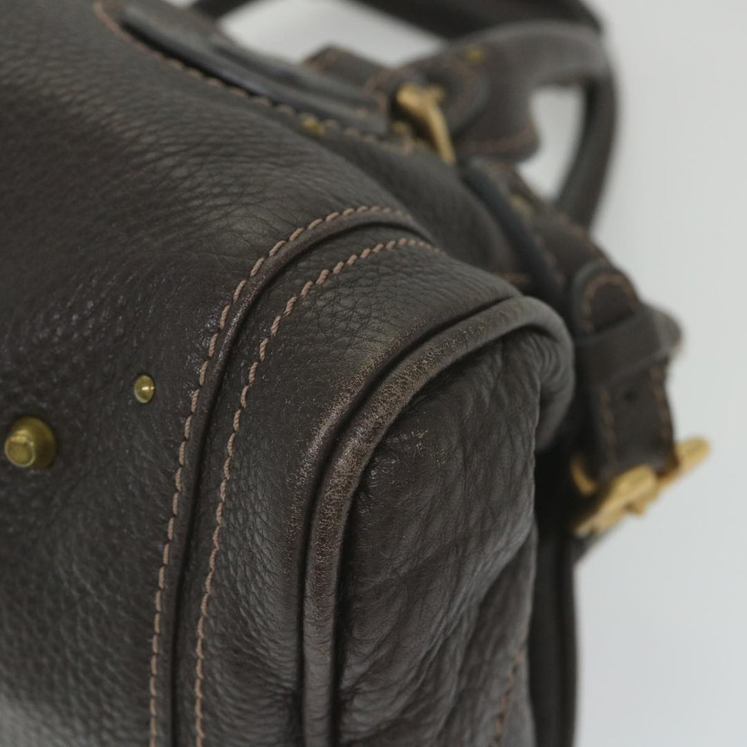 Chloe Paddington Hand Bag Leather Brown 02 11 51 5276 ep2377