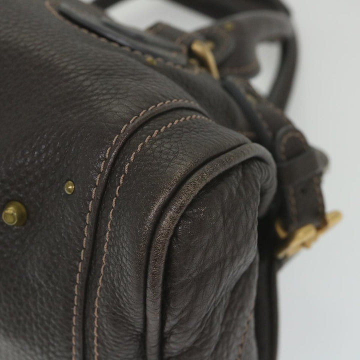 Chloe Paddington Hand Bag Leather Brown 02 11 51 5276 ep2377