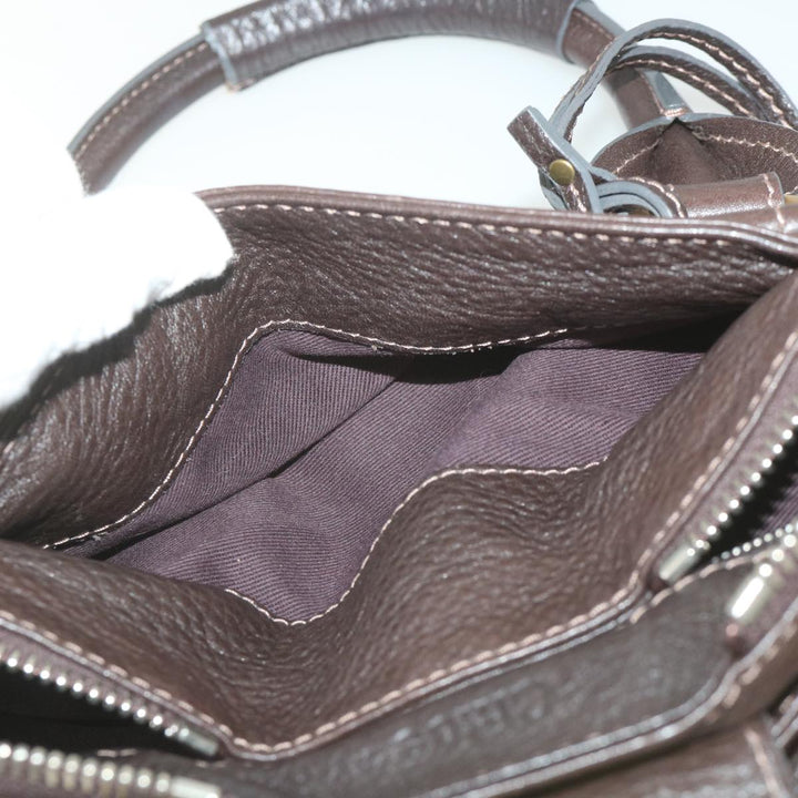 Chloe Paddington Hand Bag Leather Brown 02 11 51 5276 ep2377