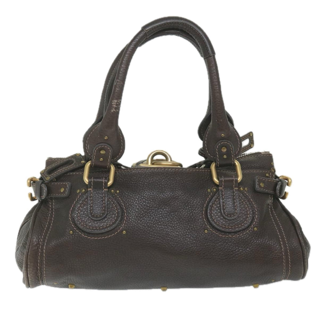 Chloe Paddington Hand Bag Leather Brown 02 11 51 5276 ep2377