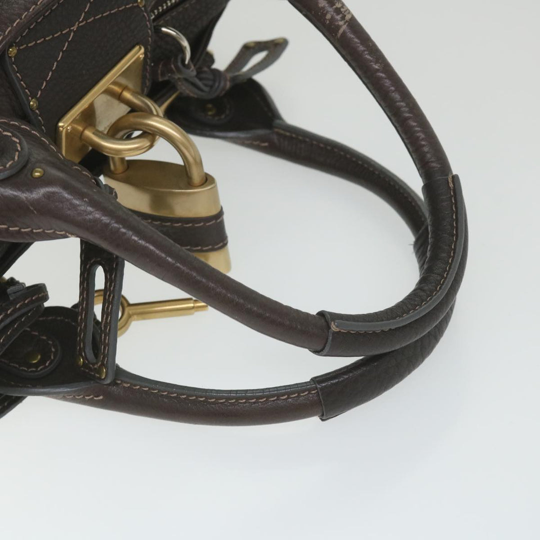Chloe Paddington Hand Bag Leather Brown 02 11 51 5276 ep2377