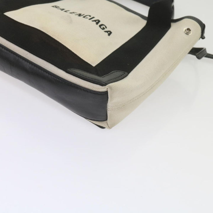 Top Quality Balenciaga Hand Bag Canvas Black White 390346 Auth ep2535