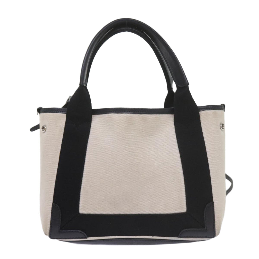 Top Quality Balenciaga Hand Bag Canvas Black White 390346 Auth ep2535