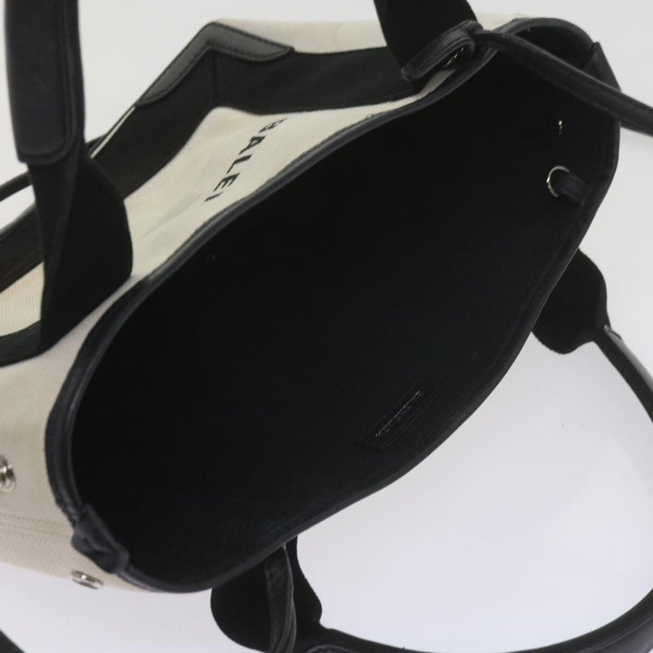 Top Quality Balenciaga Hand Bag Canvas Black White 390346 Auth ep2535