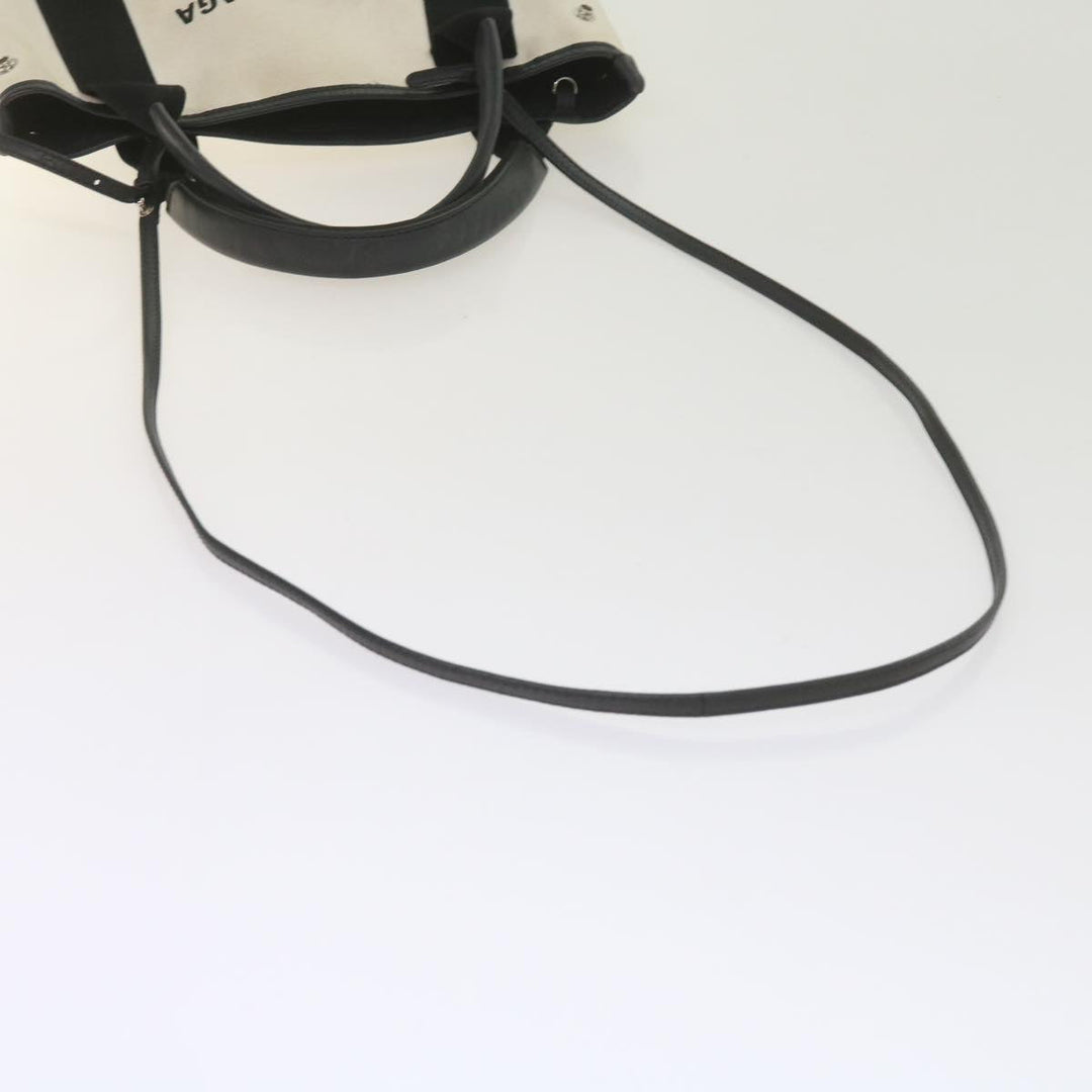 Top Quality Balenciaga Hand Bag Canvas Black White 390346 Auth ep2535