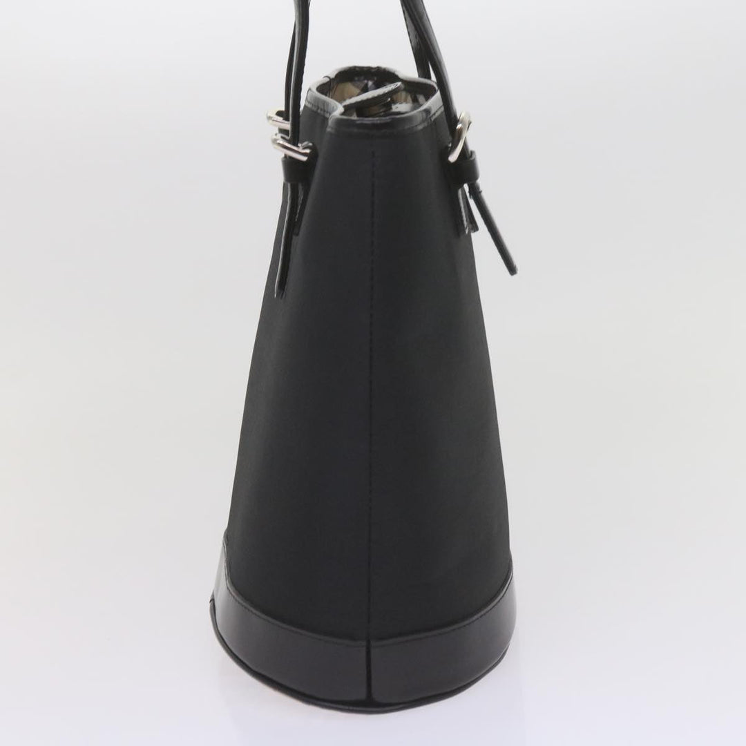 BURBERRYSs Nova Check Blue Label Shoulder Bag Nylon Black Auth ep2544