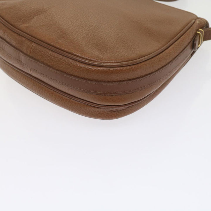BURBERRYSs Shoulder Bag Leather Brown Auth ep2643
