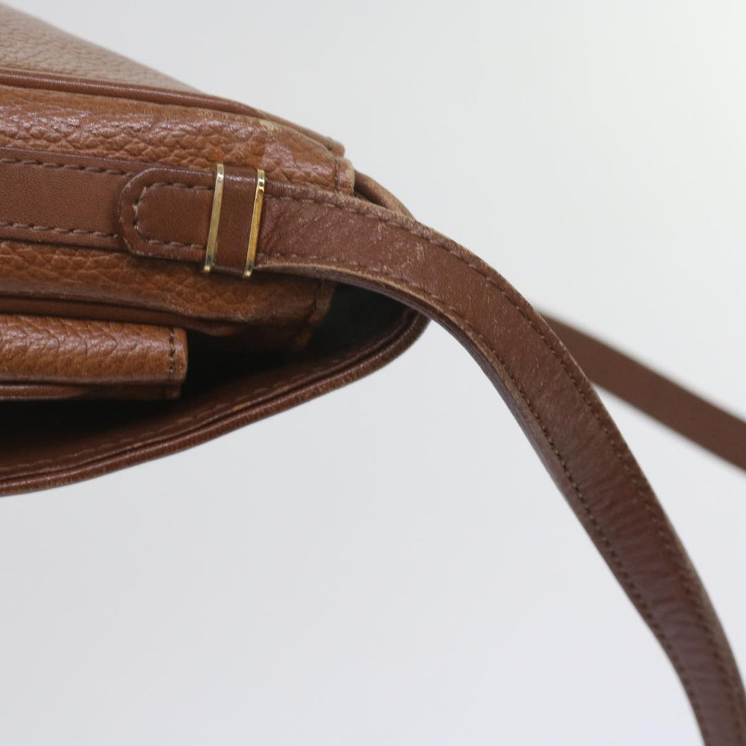BURBERRYSs Shoulder Bag Leather Brown Auth ep2643