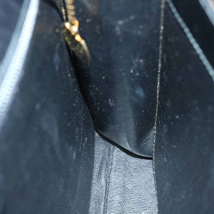 Celine Hand Bag Leather Black  ep2763
