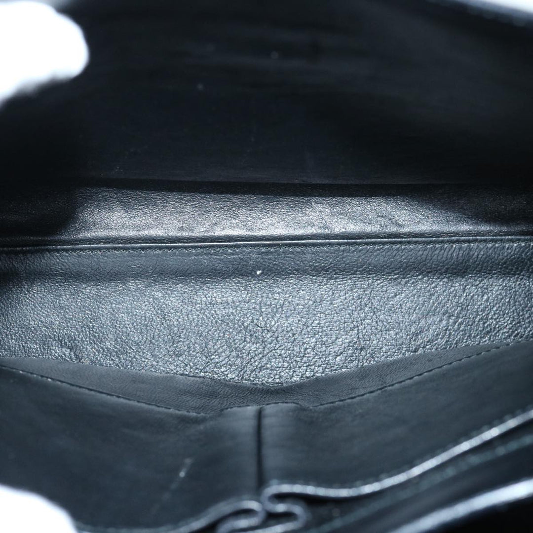 Celine Hand Bag Leather Black  ep2763