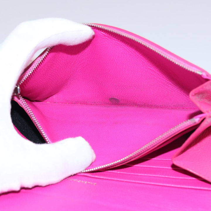 Top Quality Balenciaga Long Wallet Leather Pink 594289 Auth ep2776