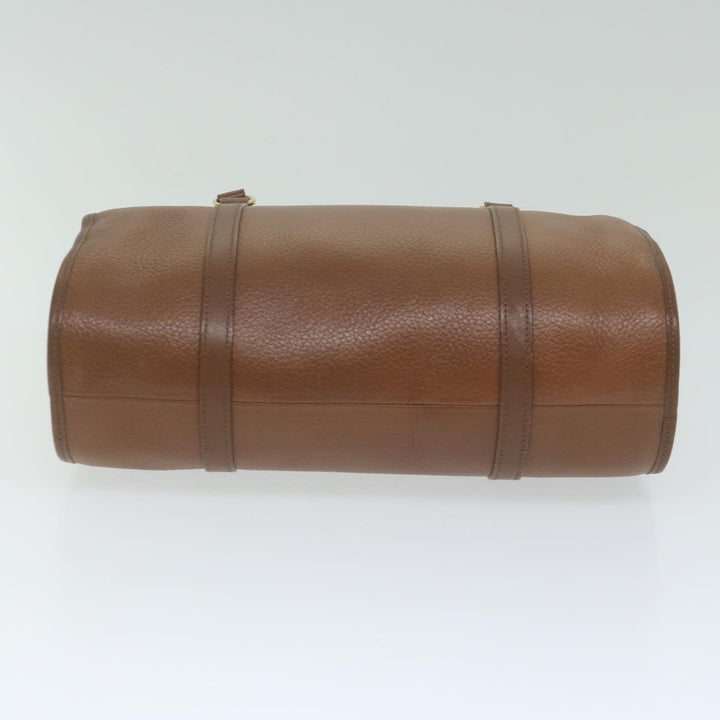 BURBERRYSs Hand Bag Leather Brown Auth ep2804