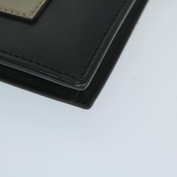 Celine Chain Wallet Leather Red Auth ep2918