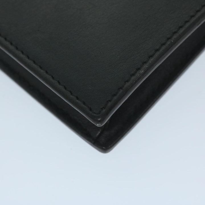 Celine Chain Wallet Leather Red Auth ep2918