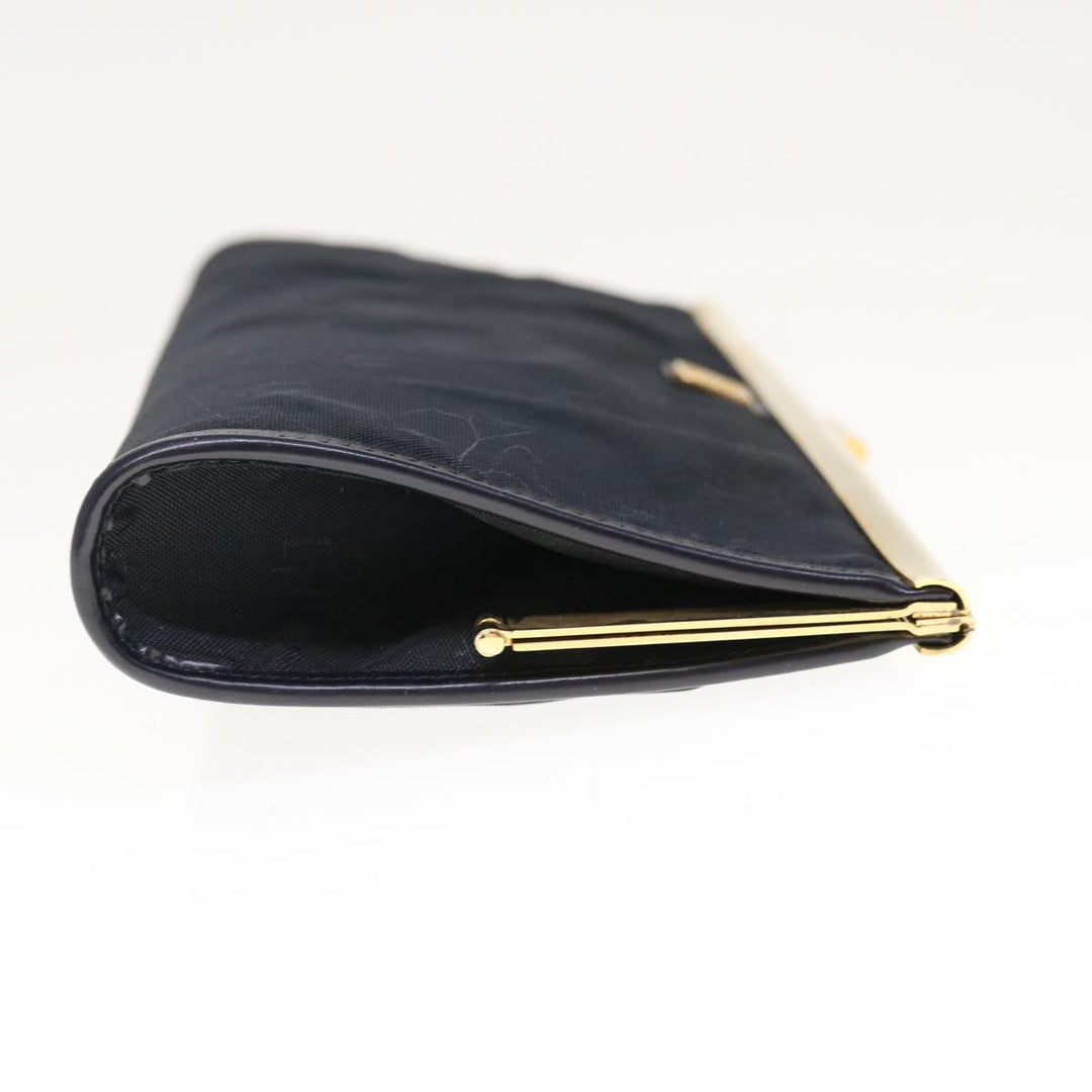 CHRISTIAN Top quality Dior Clutch Bag Nylon Black Auth ep3005