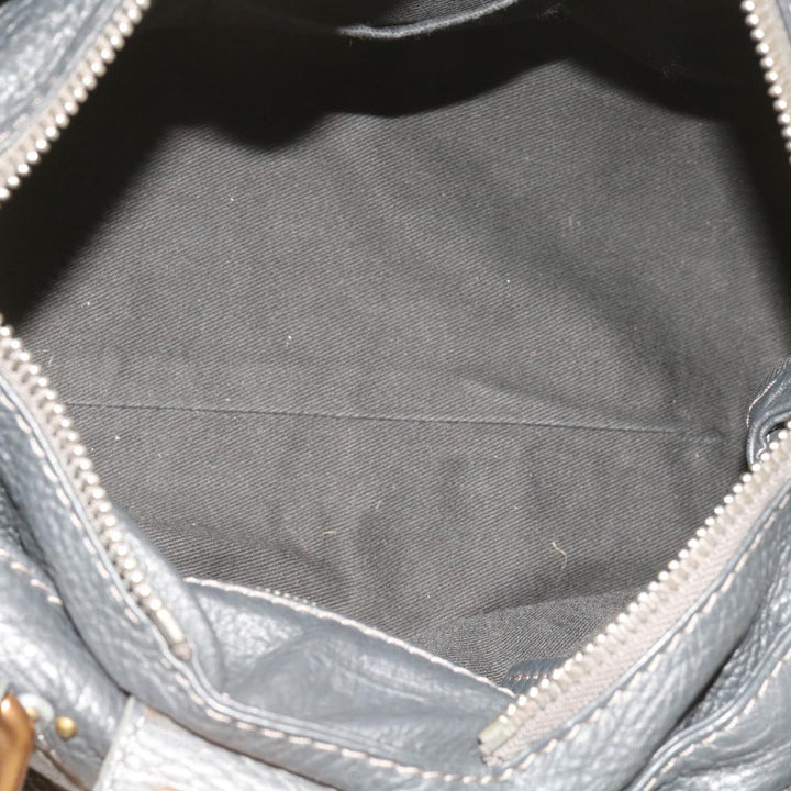 Chloe Paddington Hand Bag Leather Gray 02 06 51 5191 ep3006