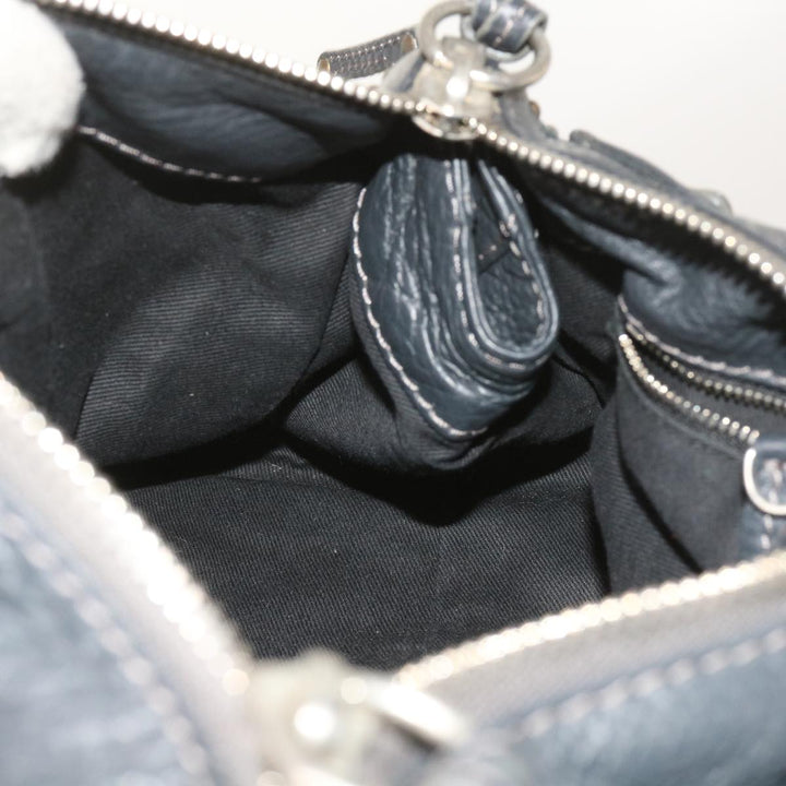 Chloe Paddington Hand Bag Leather Gray 02 06 51 5191 ep3006