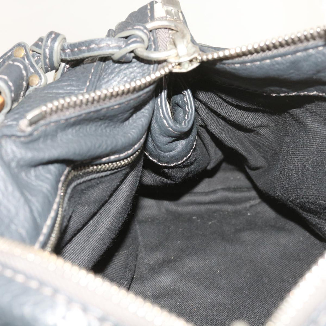 Chloe Paddington Hand Bag Leather Gray 02 06 51 5191 ep3006