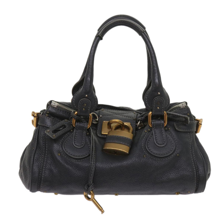 Chloe Paddington Hand Bag Leather Gray 02 06 51 5191 ep3006
