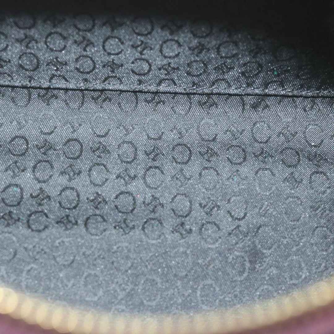 Celine C Macadam Canvas Shoulder Bag Purple  ep3038
