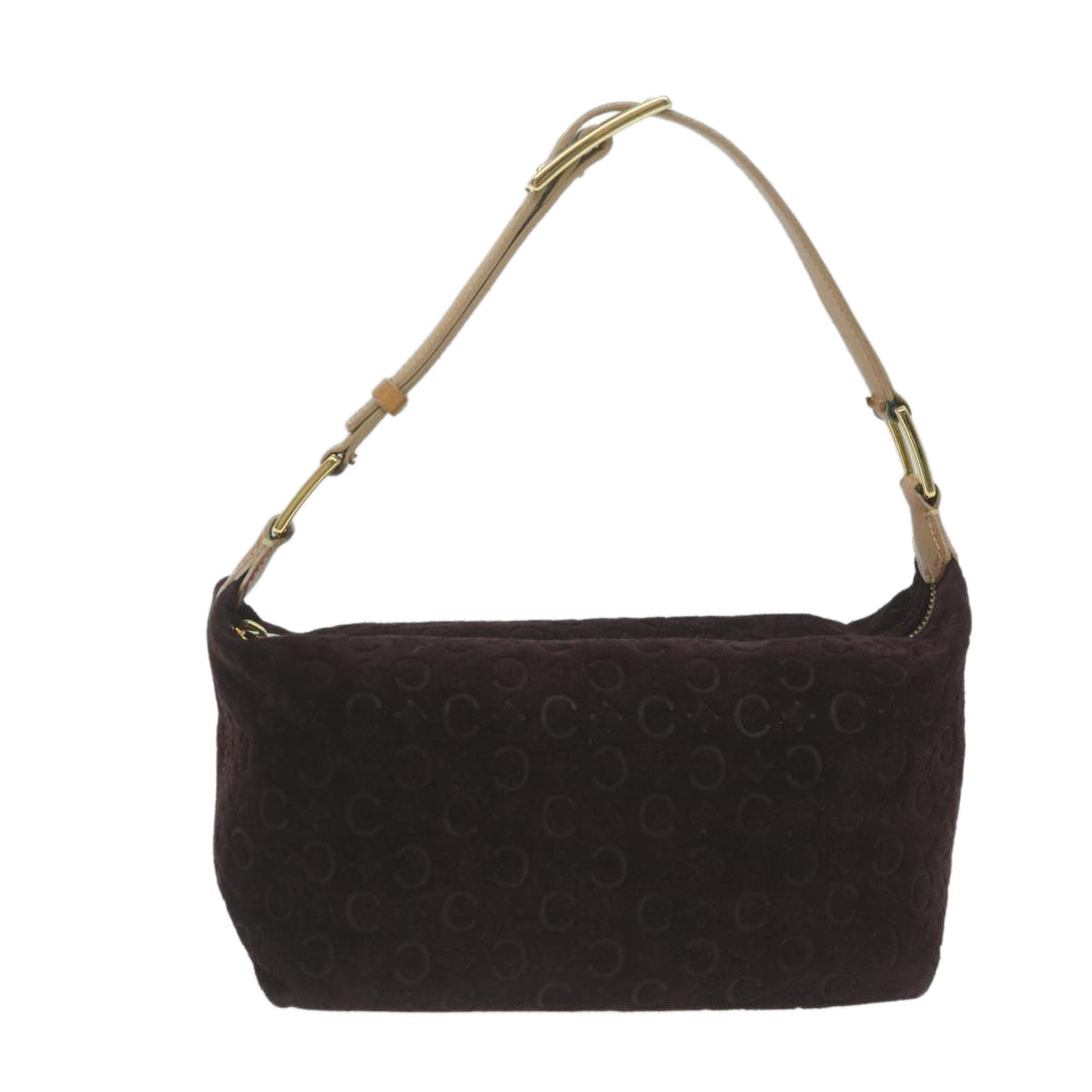 Celine C Macadam Canvas Shoulder Bag Purple  ep3038