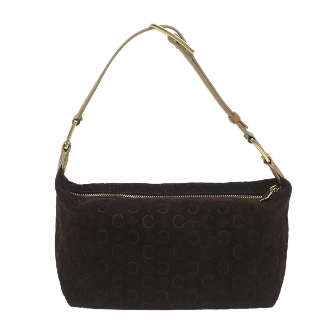 Celine C Macadam Canvas Shoulder Bag Purple  ep3038