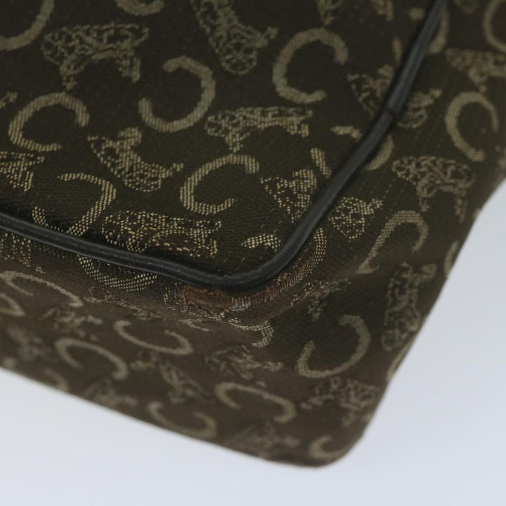 Celine C Macadam Canvas Shoulder Bag Brown Auth ep3138