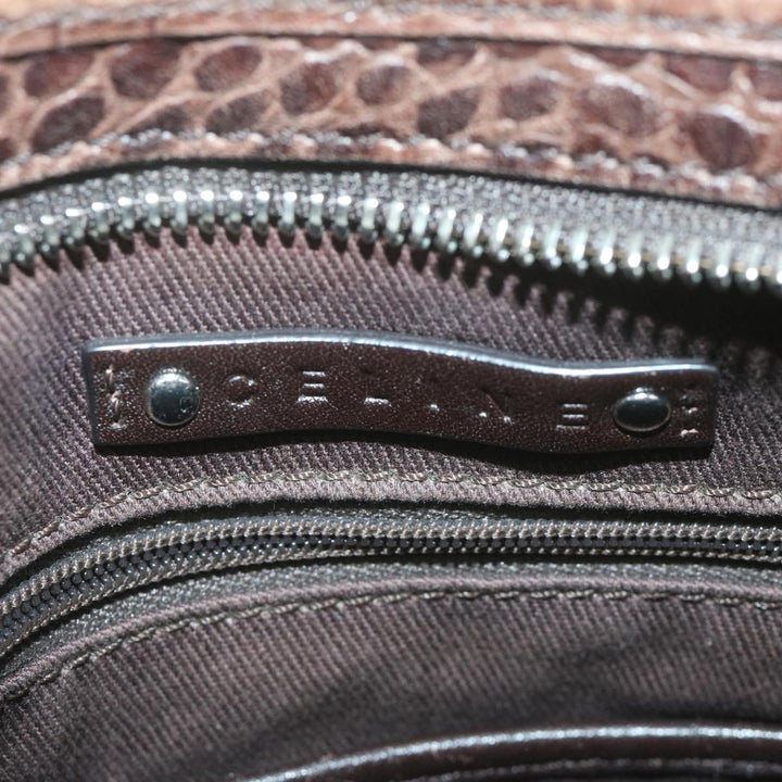 Celine Macadam Canvas Shoulder Bag Brown Auth ep3186