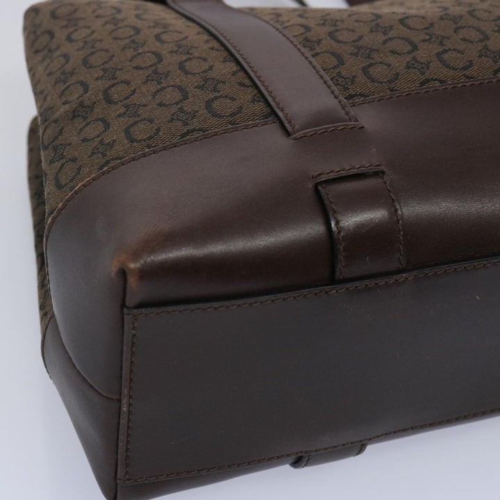 Celine C Macadam Canvas Tote Bag Brown  ep3195