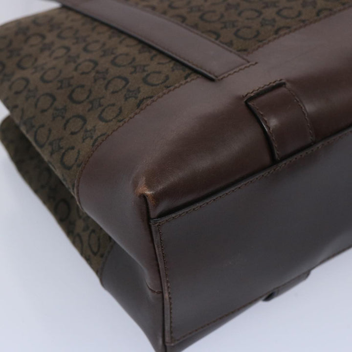 Celine C Macadam Canvas Tote Bag Brown  ep3195