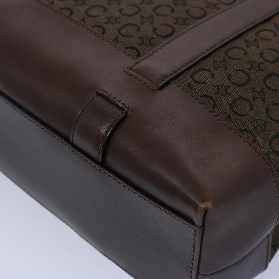 Celine C Macadam Canvas Tote Bag Brown  ep3195