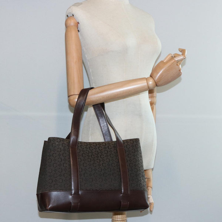 Celine C Macadam Canvas Tote Bag Brown  ep3195