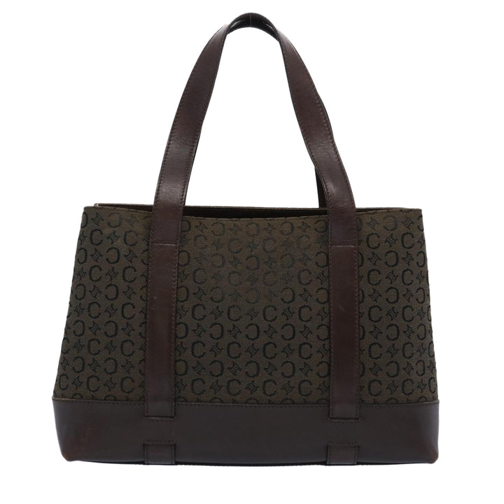 Celine C Macadam Canvas Tote Bag Brown  ep3195