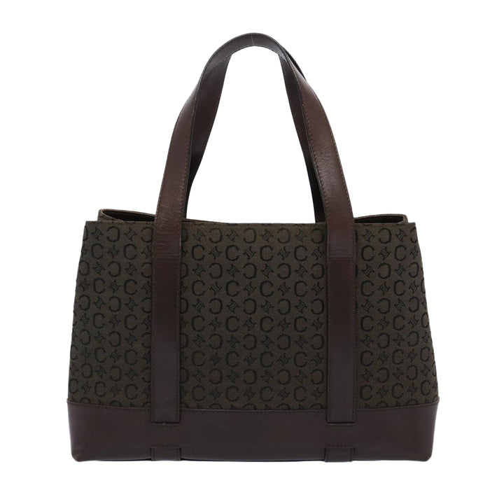 Celine C Macadam Canvas Tote Bag Brown  ep3195