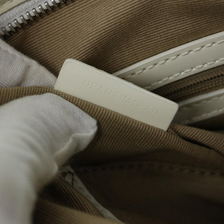 Burberry Nova Check Shoulder Bag Coated Canvas Beige Auth ep3454