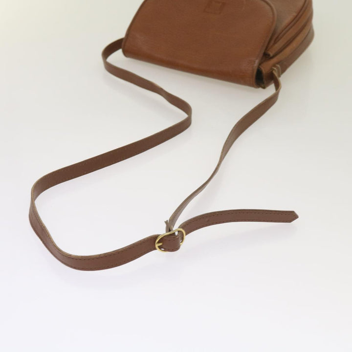 BurberrySs Shoulder Bag Leather Brown Auth ep3582