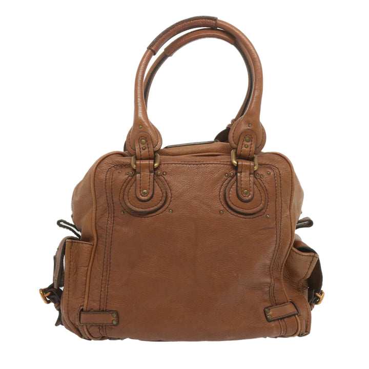 Chloe Paddington Shoulder Bag Leather Brown ep3698