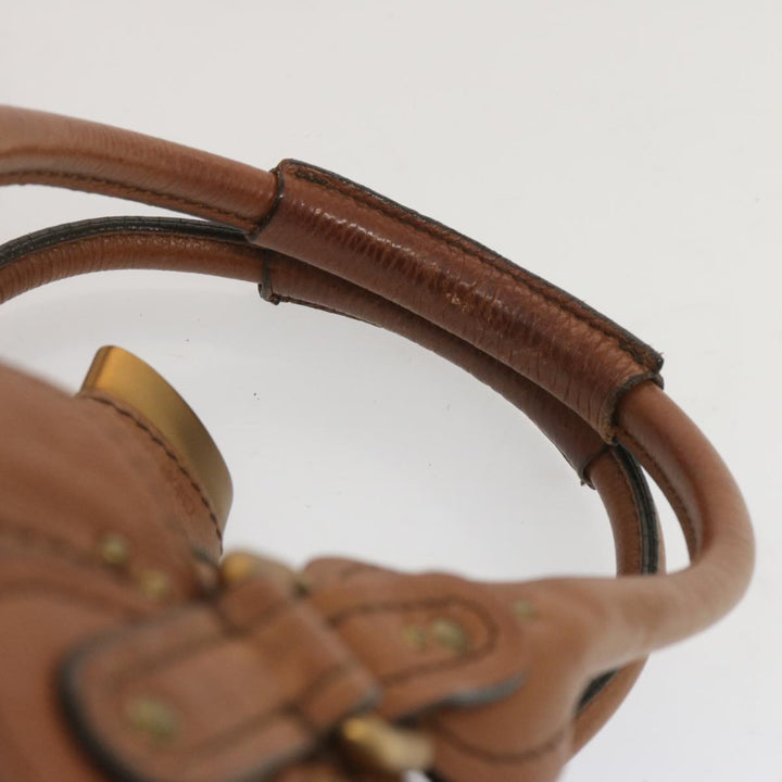 Chloe Paddington Shoulder Bag Leather Brown ep3698