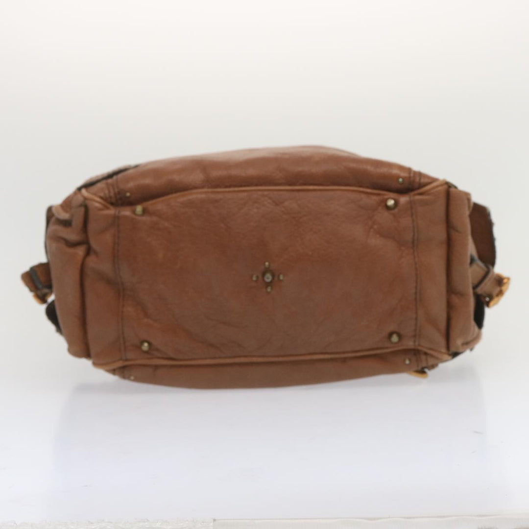 Chloe Paddington Shoulder Bag Leather Brown ep3698