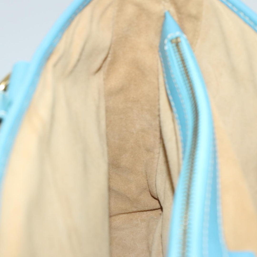 Celine Hand Bag Suede Blue Auth ep3742