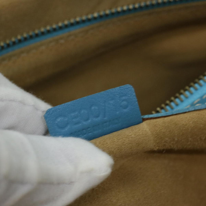 Celine Hand Bag Suede Blue Auth ep3742