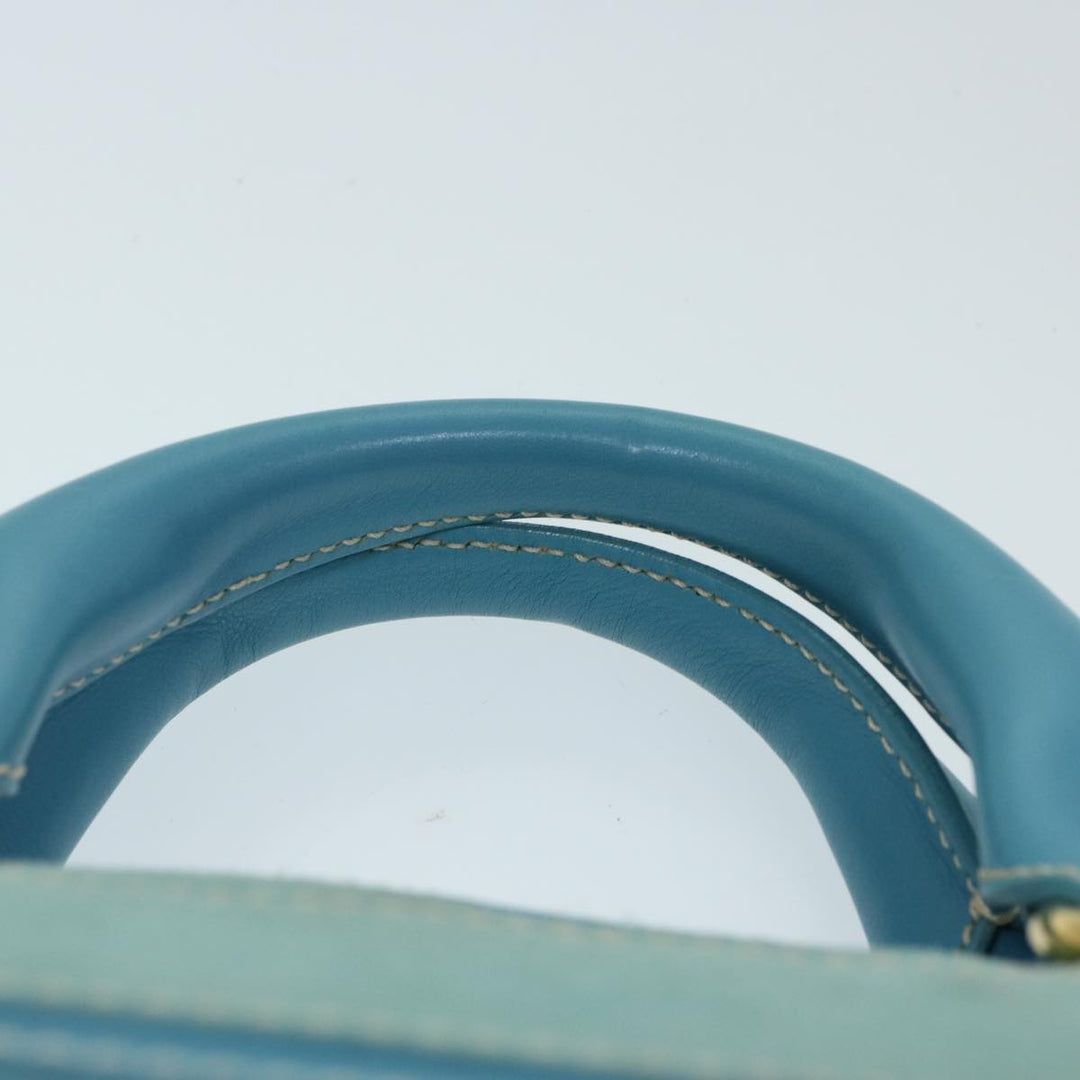 Celine Hand Bag Suede Blue Auth ep3742