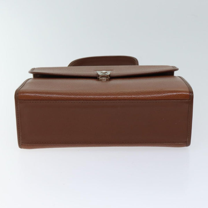 BurberrySs Hand Bag Leather 2way Brown Auth ep3762