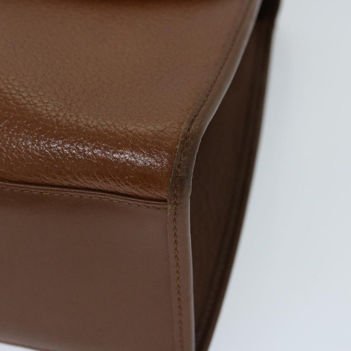 BURBERRYSs Hand Bag Leather 2way Brown Auth ep3800